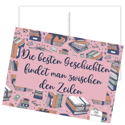 Postkarte »Zwischen den Zeilen«