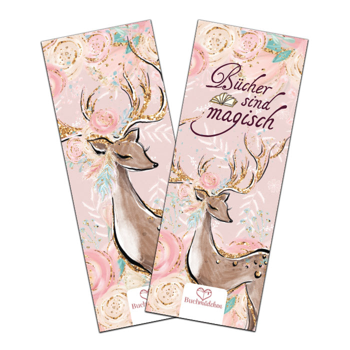 Lesezeichen »Bücher sind magisch«