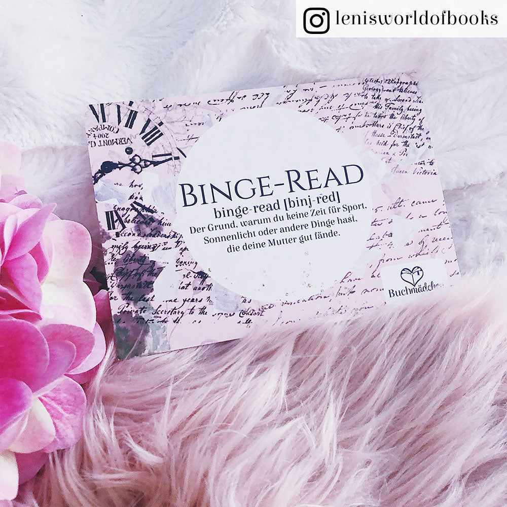 Postkarte »Binge-Read«