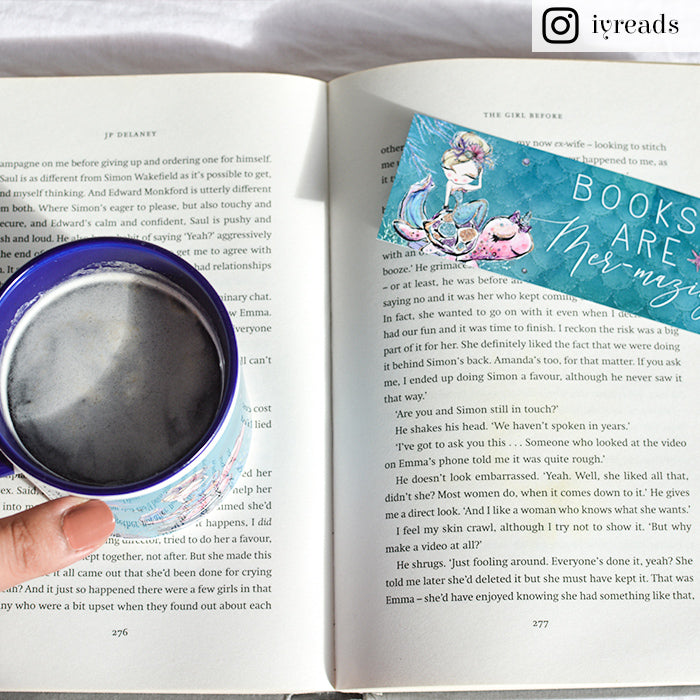 Lesezeichen »Books are mer-mazing«