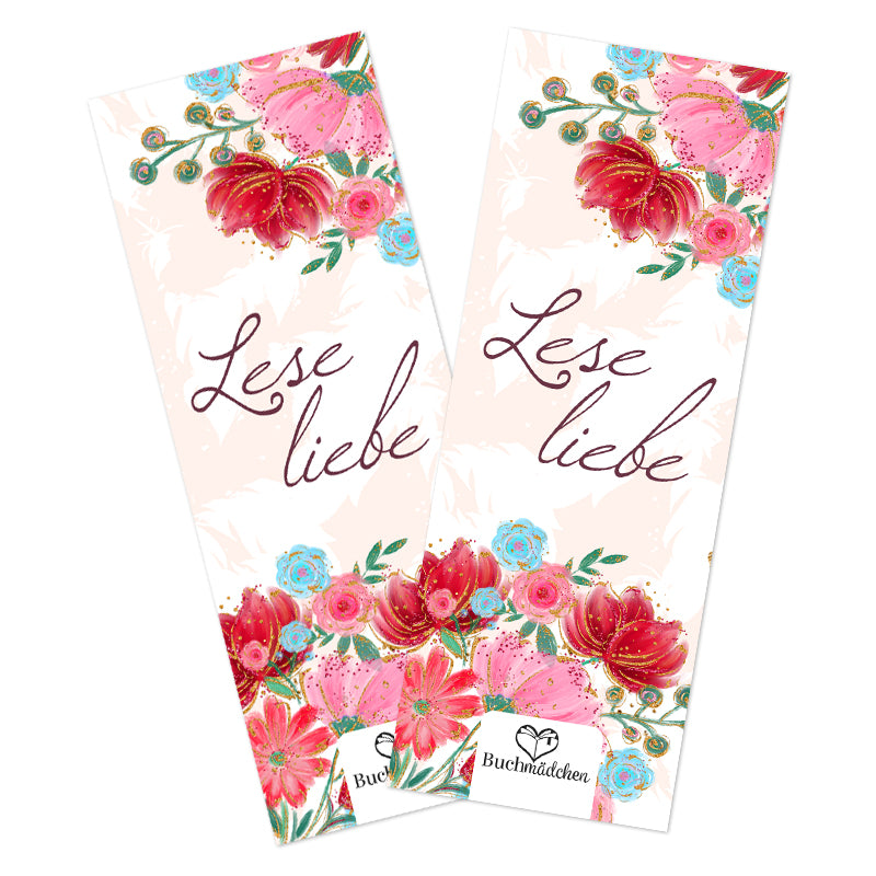 Lesezeichen »Leseliebe«