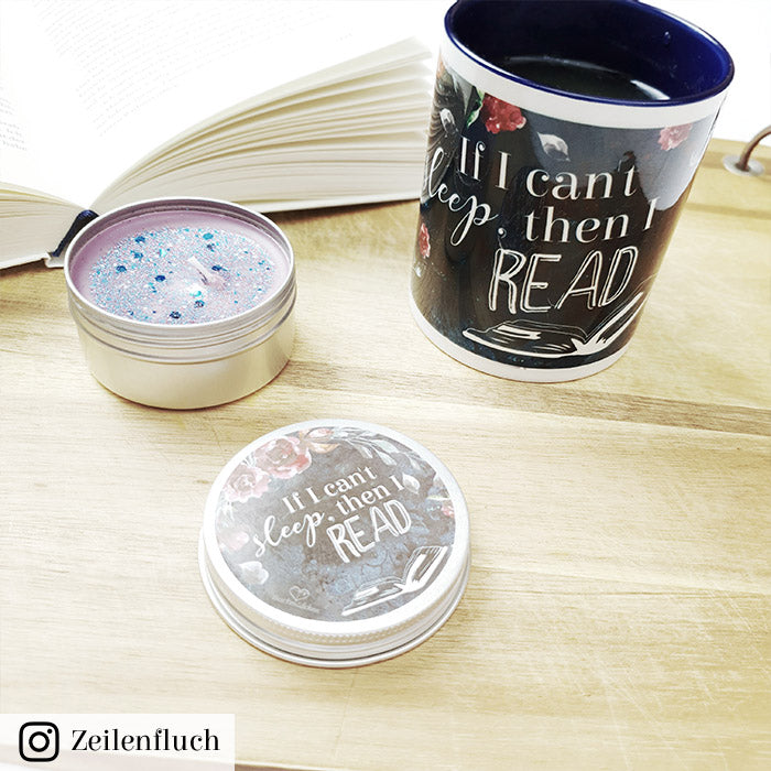 Tasse »If I can't sleep, then I read«
