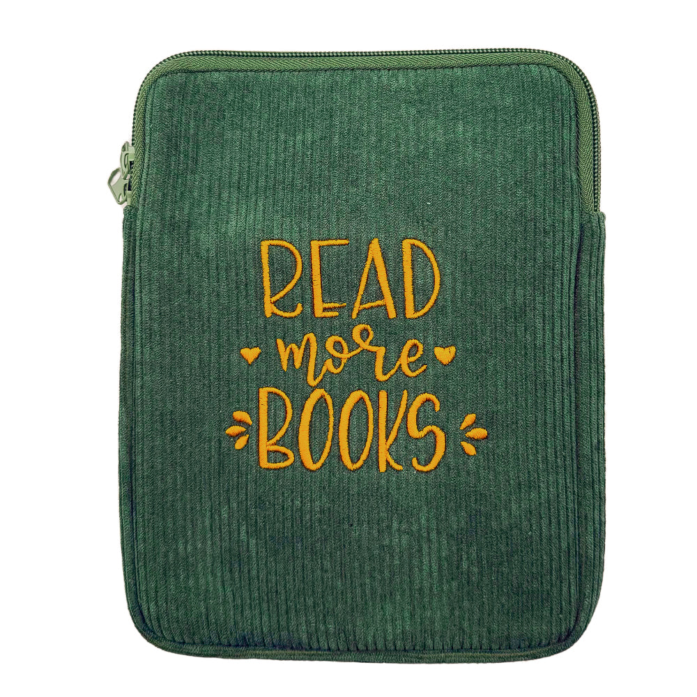 E-Reader Tasche aus Kordstoff »Read More Books«