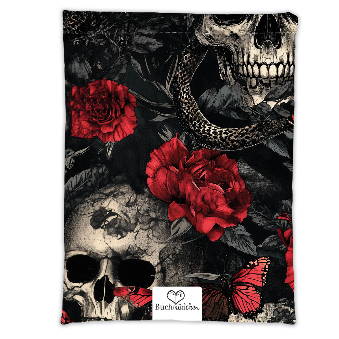 Buchtasche »Totenkopf«