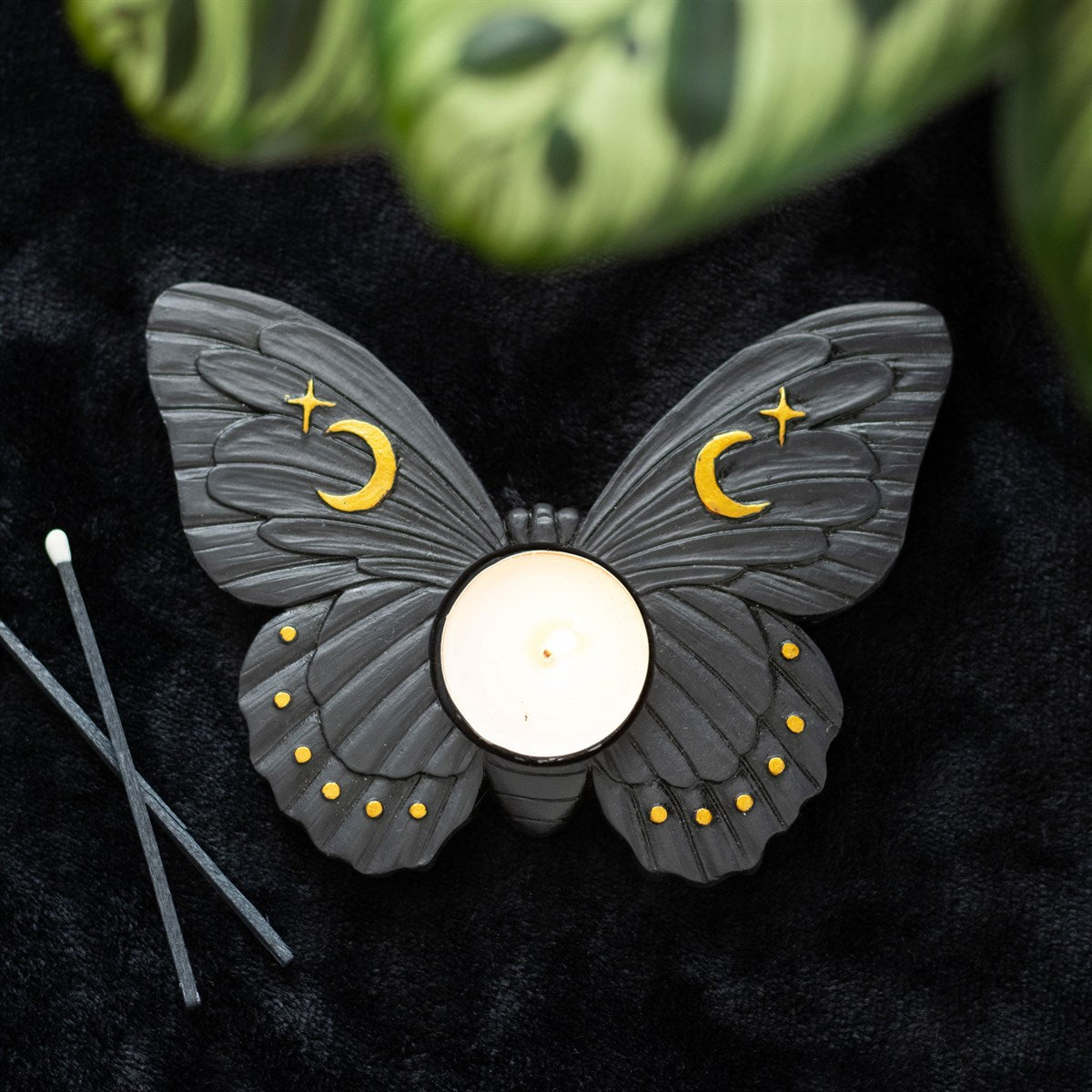 Teelichthalter »Black Moth«