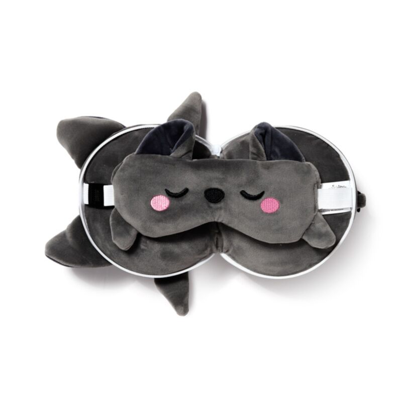 Dexter the Bat Fledermaus Reisekissen & Schlafmaske