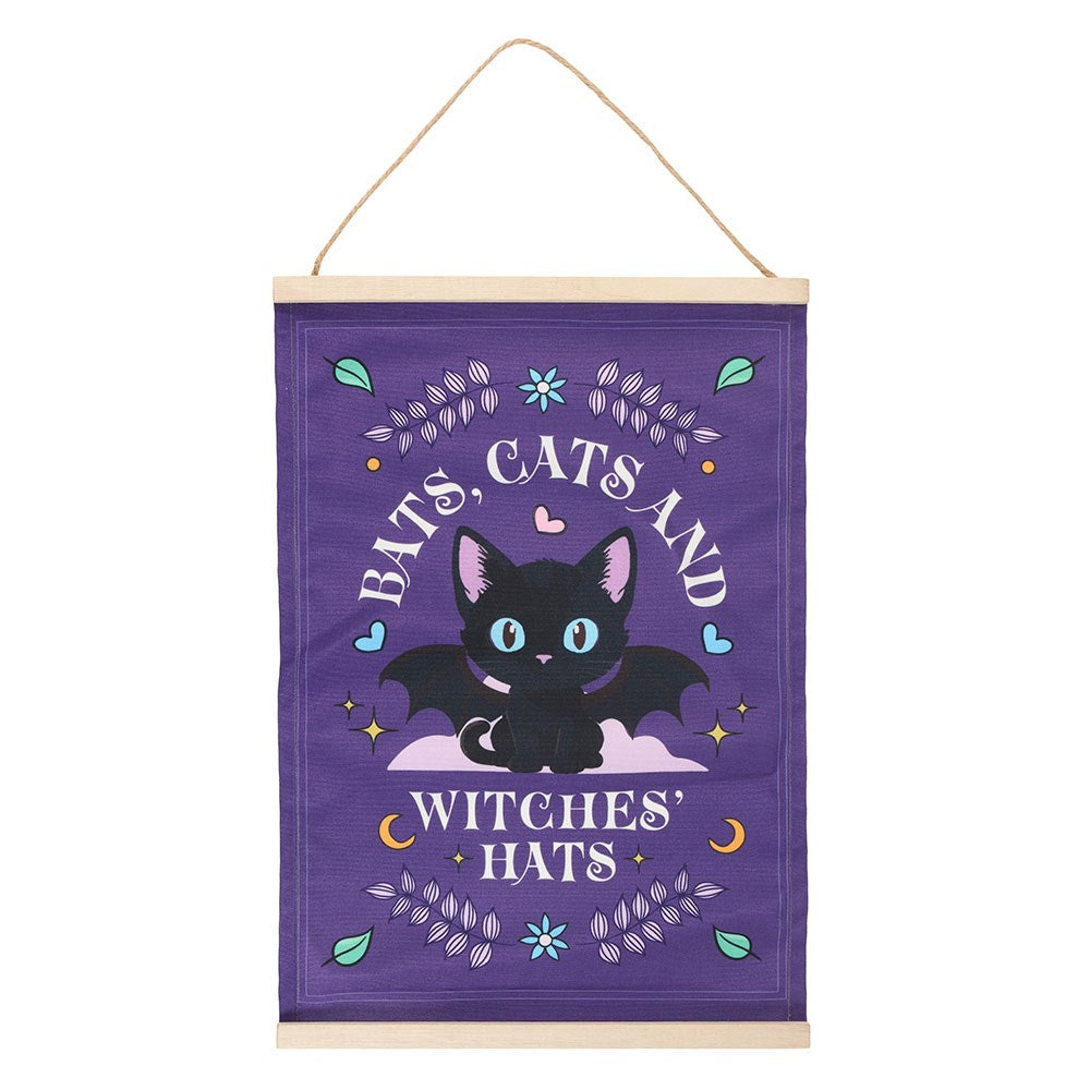 Pinflag »Bats, Cats & Witches Hats«
