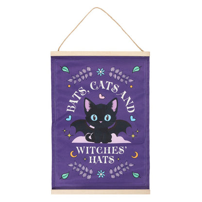 Pinflag »Bats, Cats & Witches Hats«