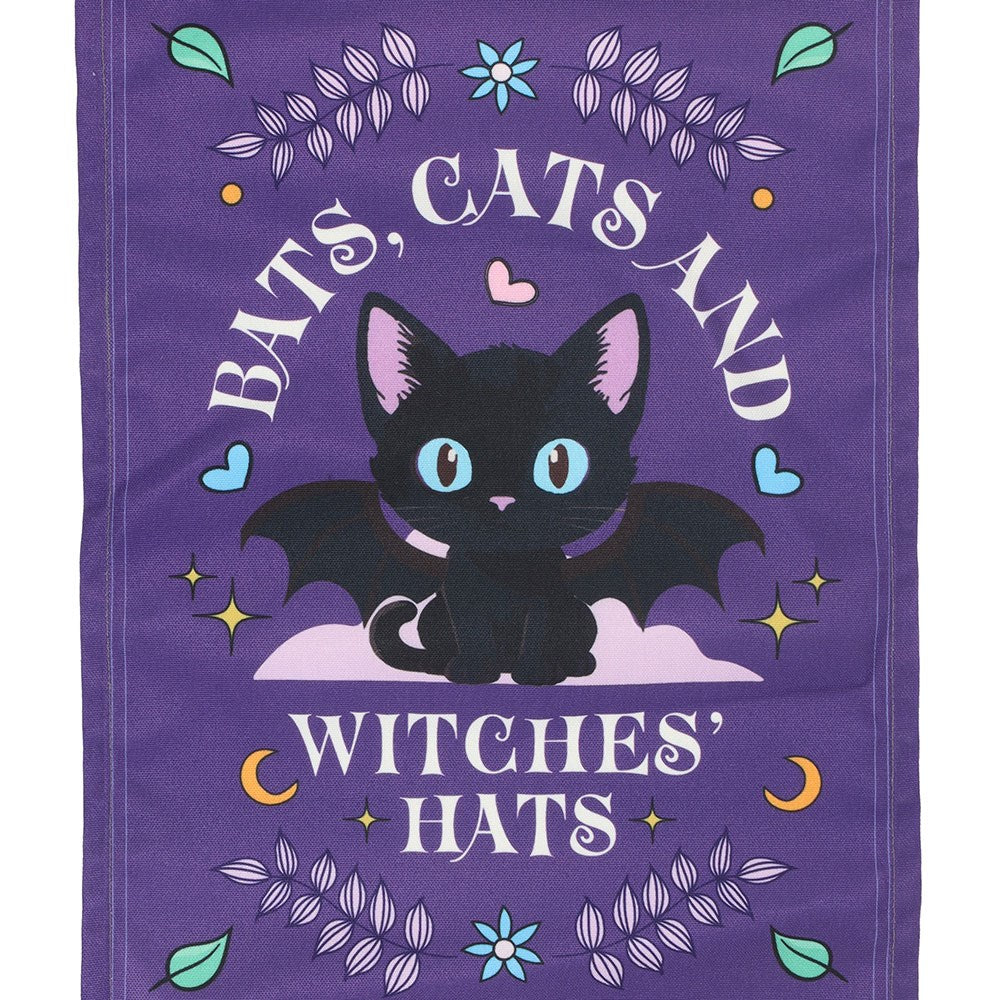 Pinflag »Bats, Cats & Witches Hats«
