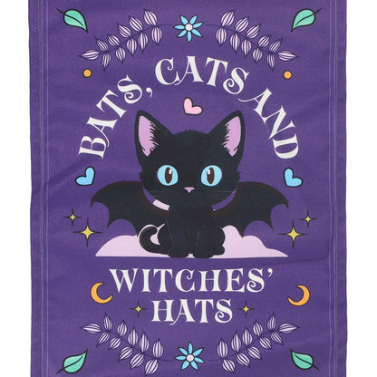 Pinflag »Bats, Cats & Witches Hats«