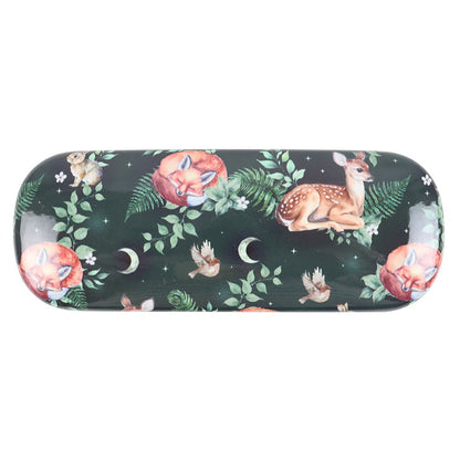 Brillenetui mit Waldmotiv „Fawn and Friends“