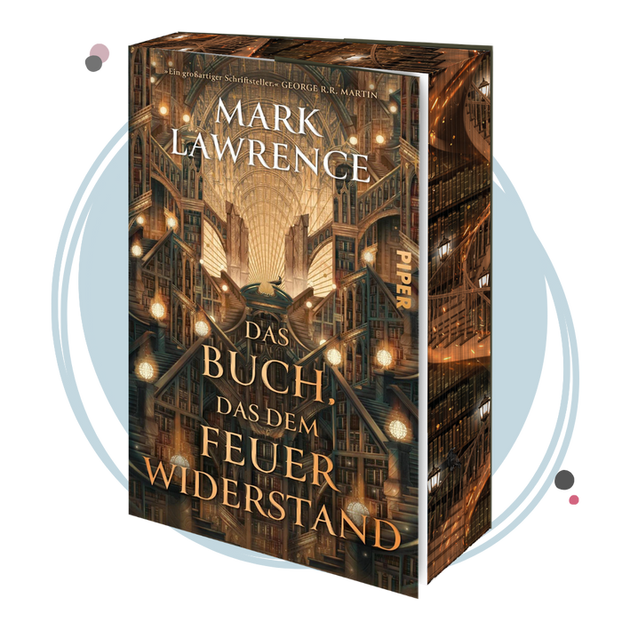 Farbschnittausgabe »Das Buch, das dem Feuer widerstand (1)« [Vorbestellung]