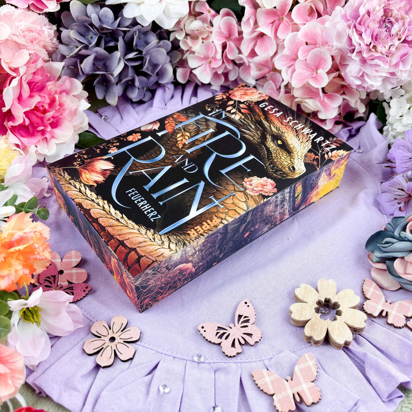 Farbschnittausgabe »Feuerherz (In Fire and Rain 2)« [Sofort]