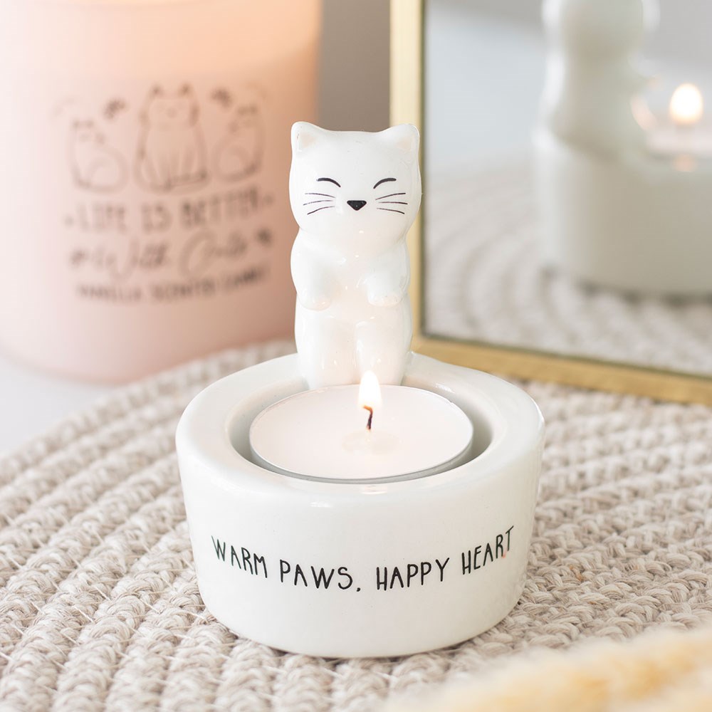 Teelichthalter »Warm Paws«