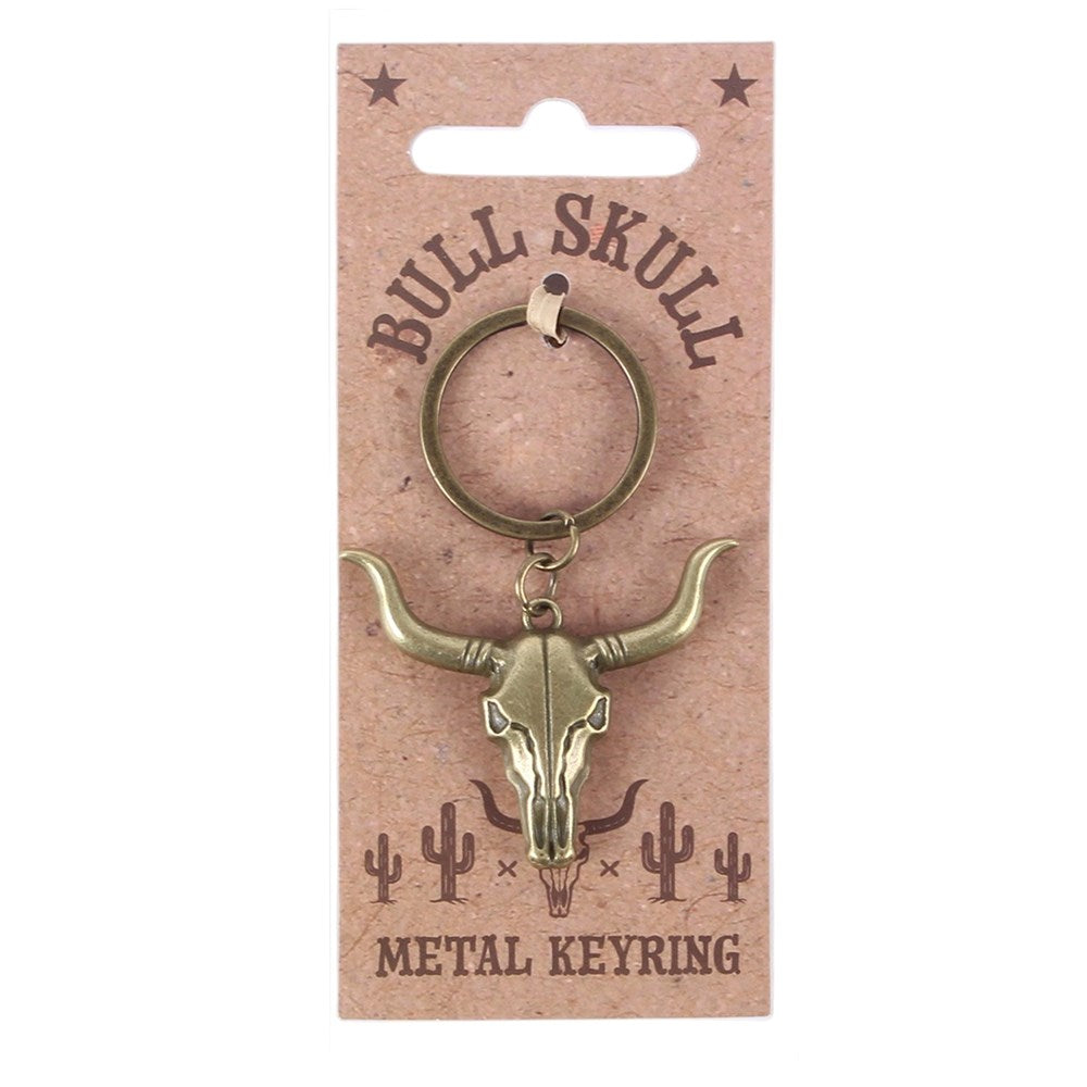 Schlüsselanhänger »Bull Skull«