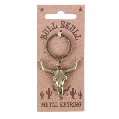 Schlüsselanhänger »Bull Skull«