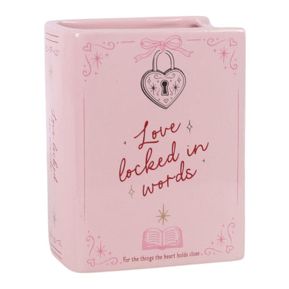 Buchvase »Love Locked in Words«