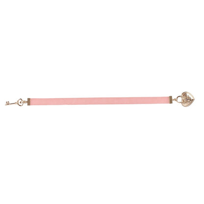 Lesezeichen aus Samtband »Lock and Key«