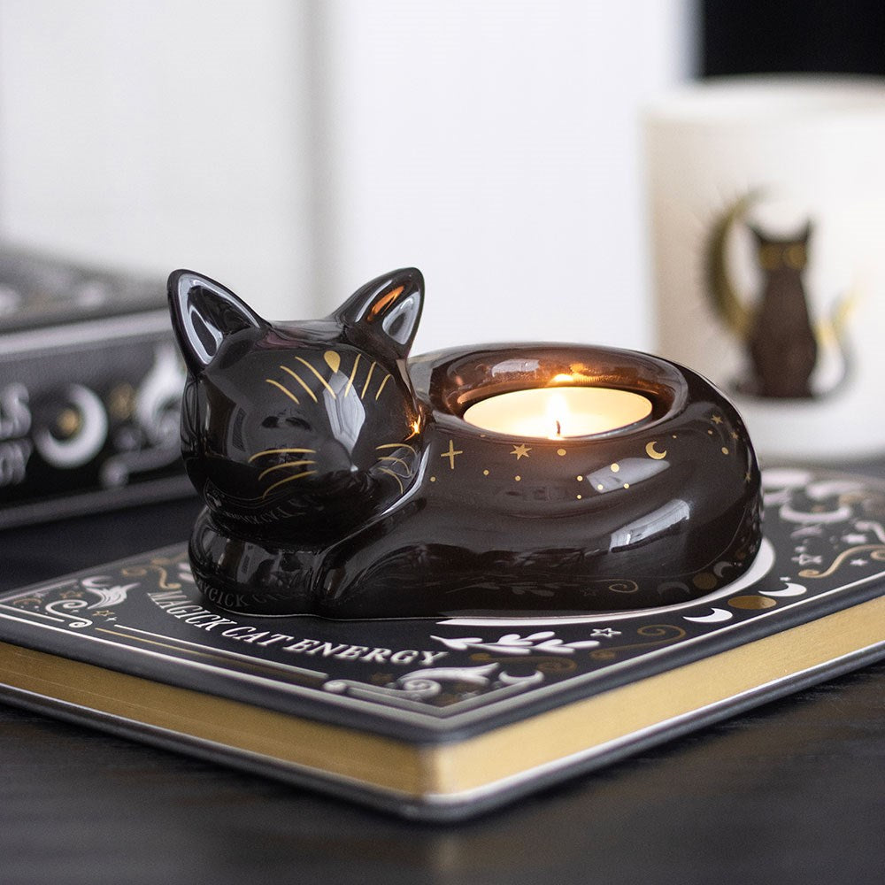 Teelichthalter »Black Cat«