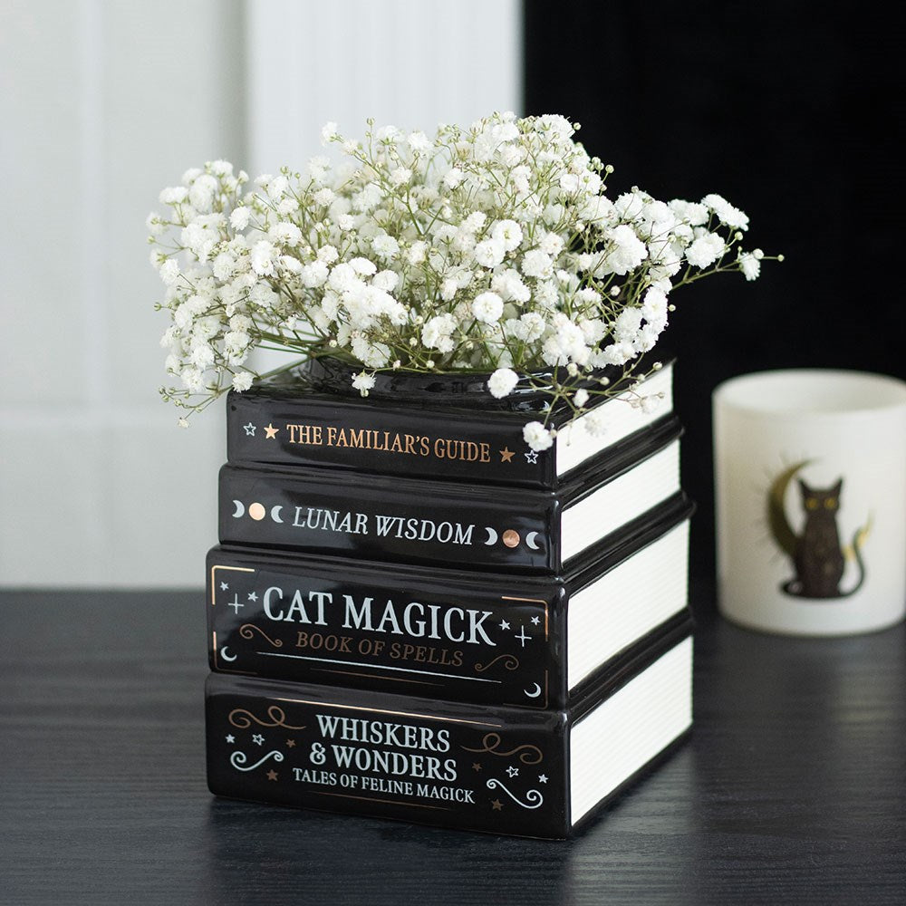 Buchvase »Black Cat«