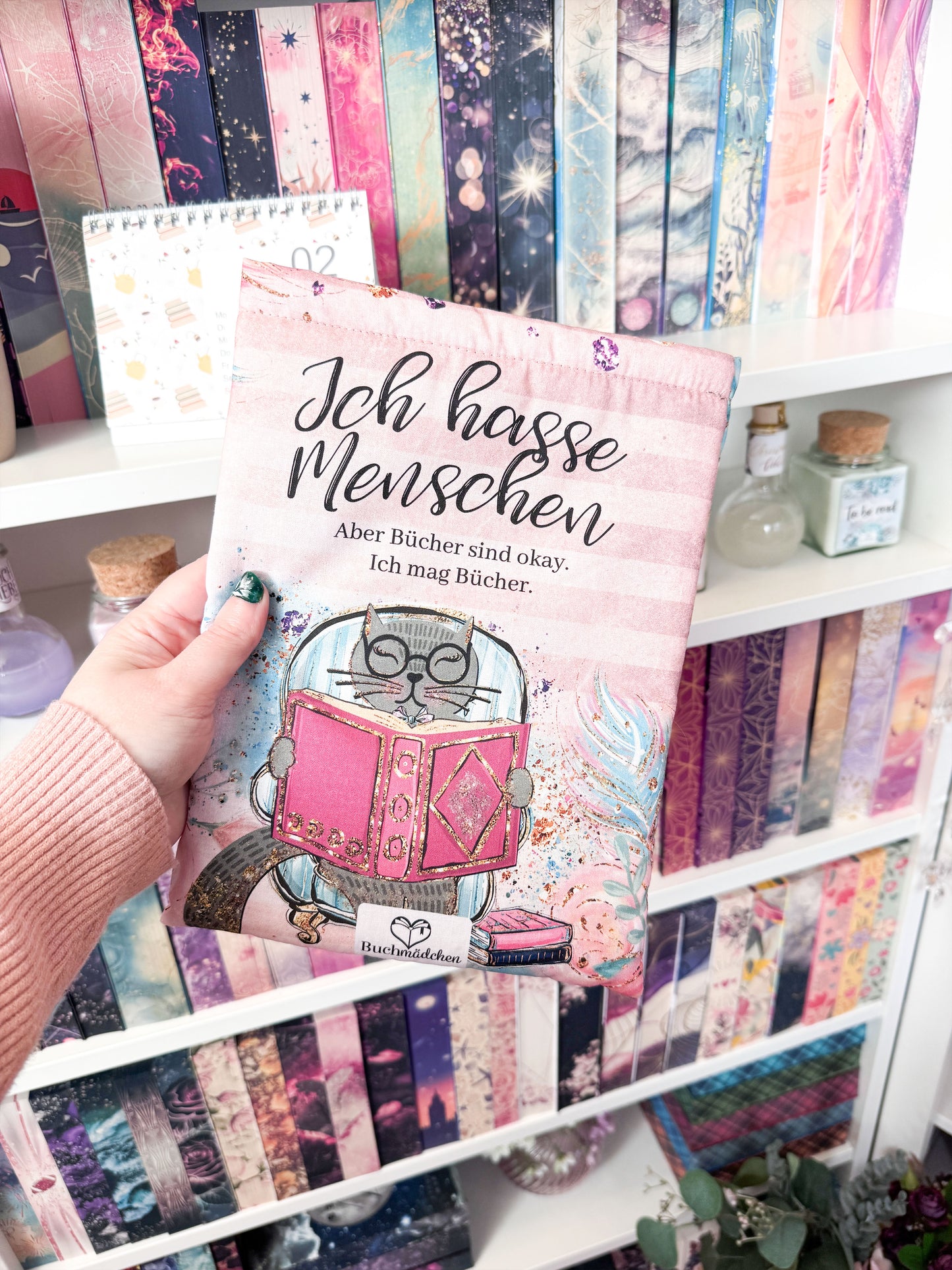 Buchtasche »Ich hasse Menschen«