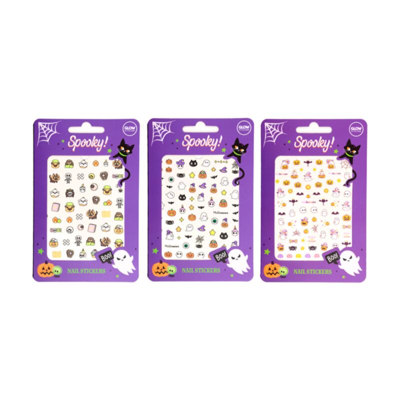 Spooky Selbstklebende Nagelsticker