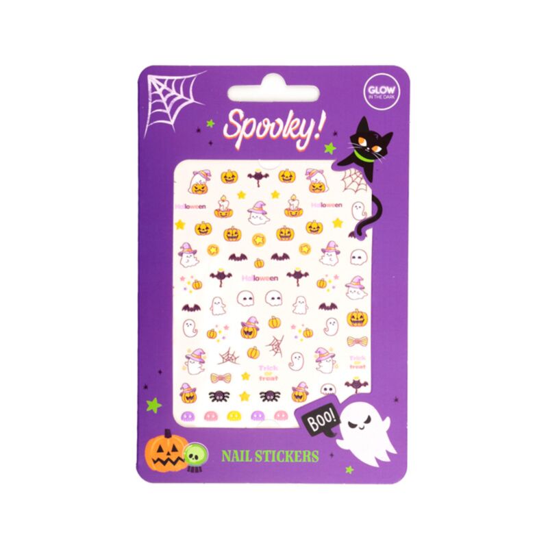 Spooky Selbstklebende Nagelsticker