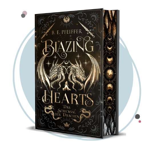 Farbschnittausgabe »Blazing Hearts – Das Schicksal der Drachen« [Sofort]