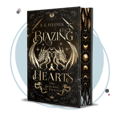Farbschnittausgabe »Blazing Hearts – Das Schicksal der Drachen« [Sofort]