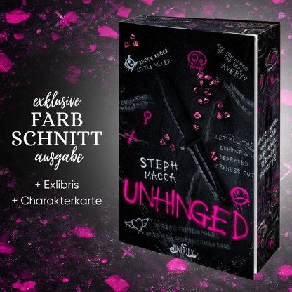 Farbschnittausgabe »Unhinged« [Vorbestellung]