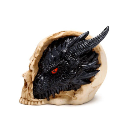 Dekofigur Drachenschädel