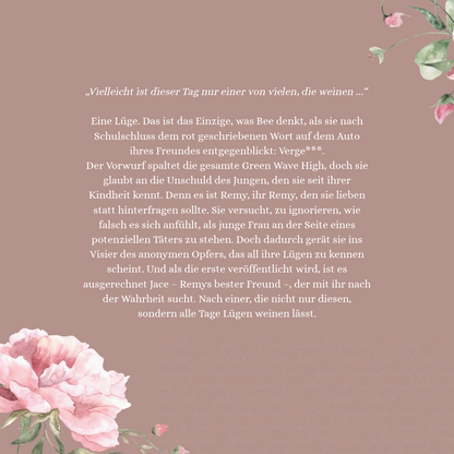 Farbschnittausgabe »Als die Tage Lügen weinten« [Vorbestellung]