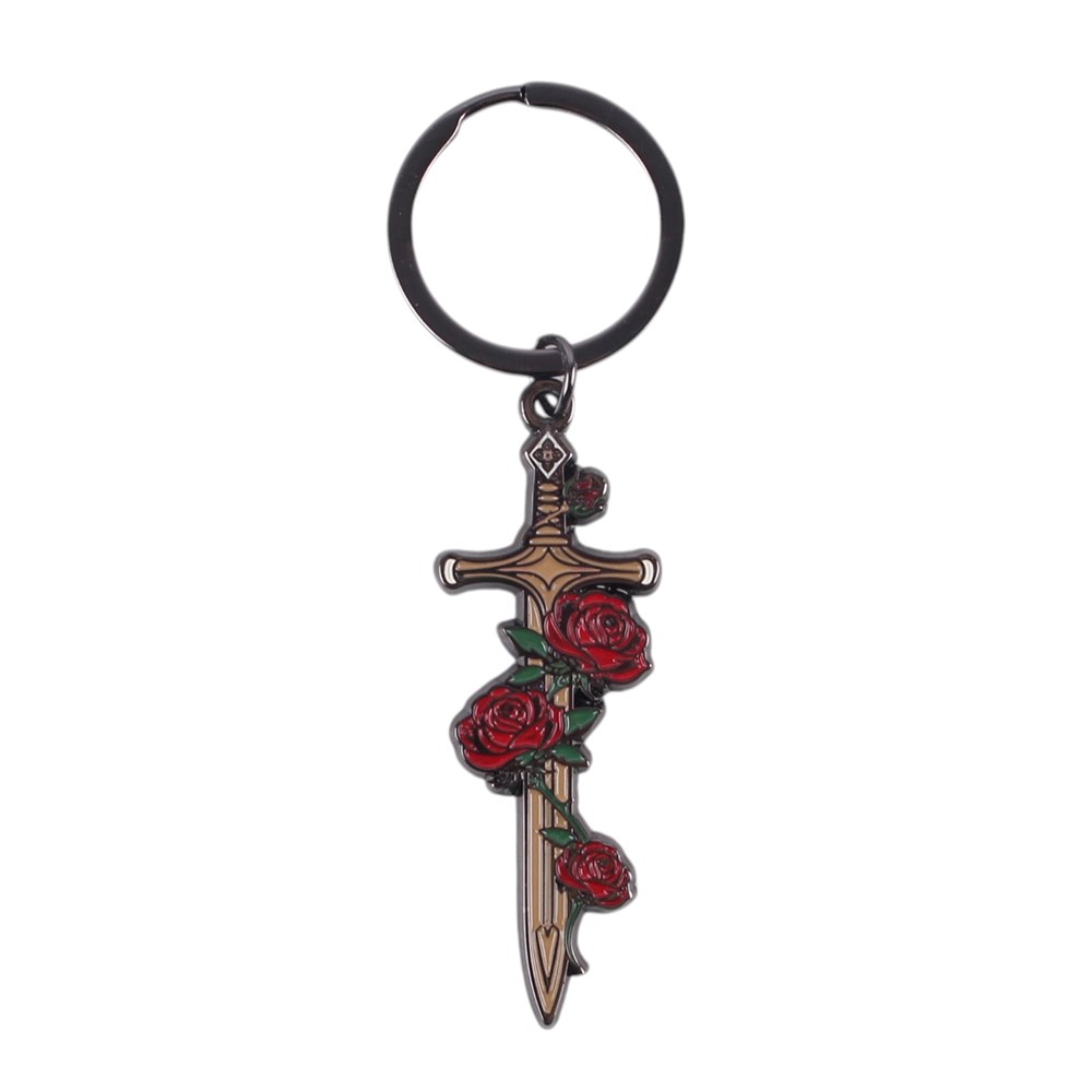 Schlüsselanhänger »Rose and Sword«