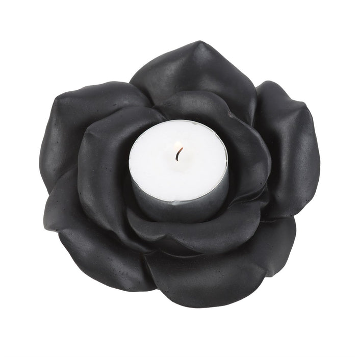 Teelichthalter »Black Rose«