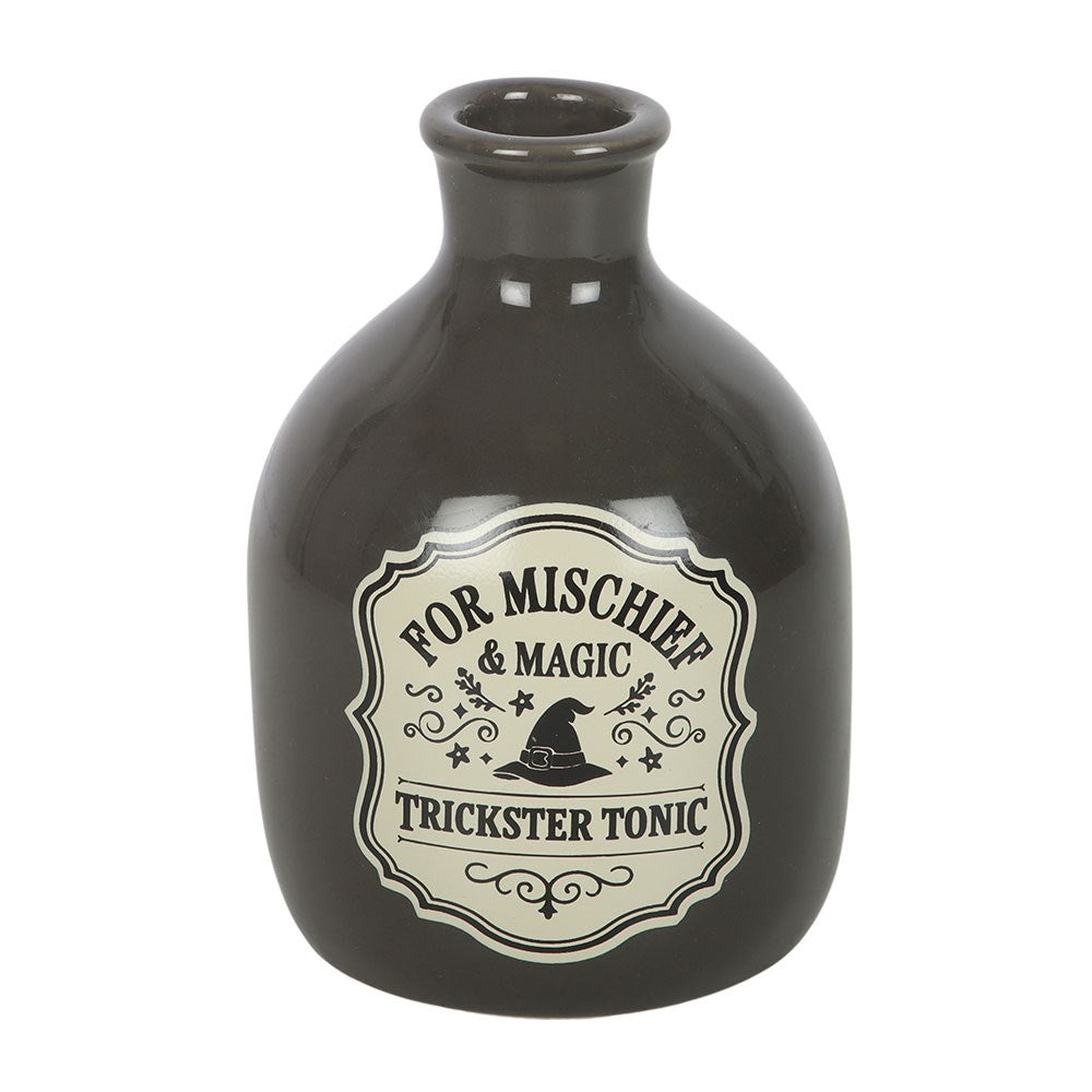 Zaubertrankflasche und Kerzenhalter »For Mischief and Magic«