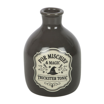 Zaubertrankflasche und Kerzenhalter »For Mischief and Magic«