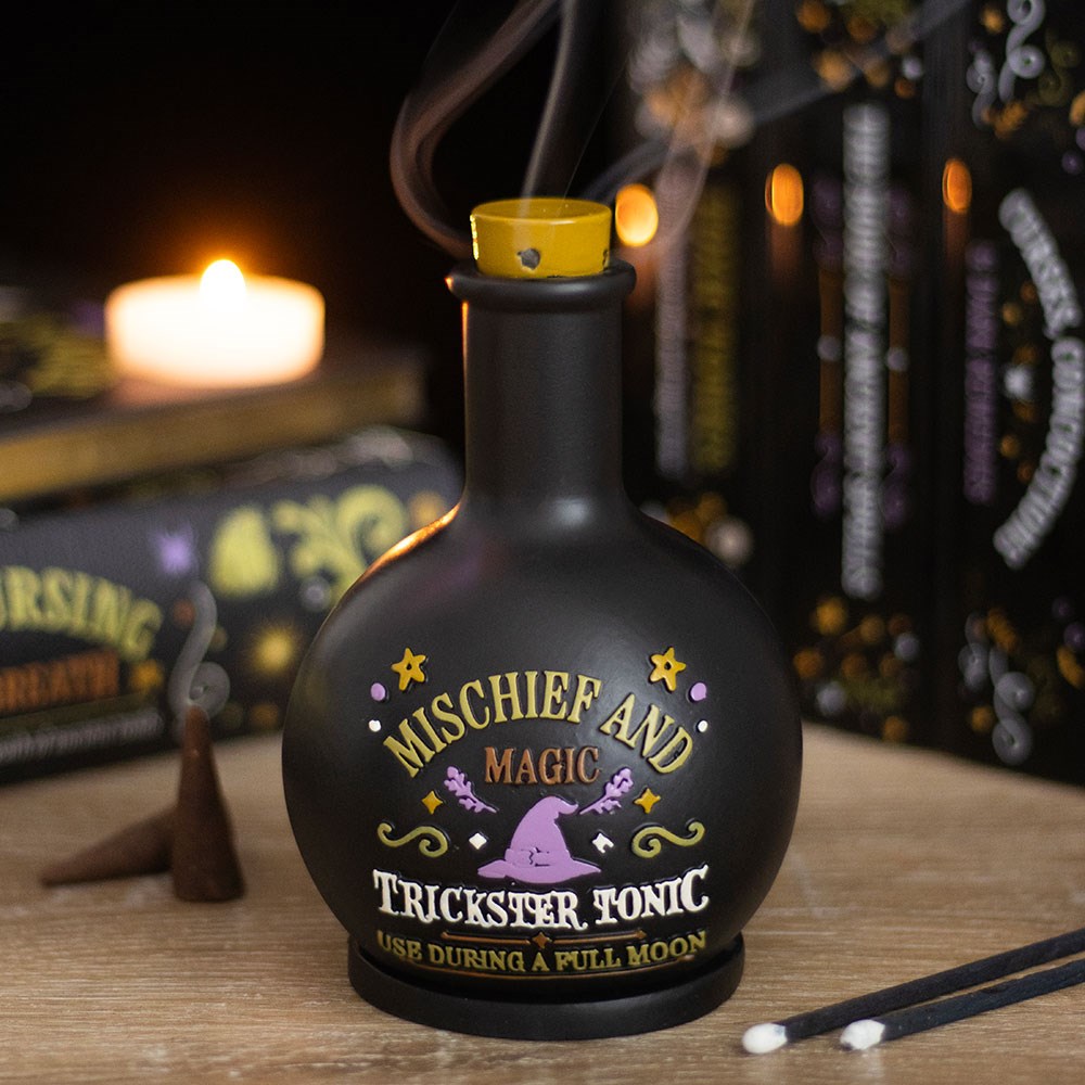 Räucherkegelhalter „Mischief and Magic“