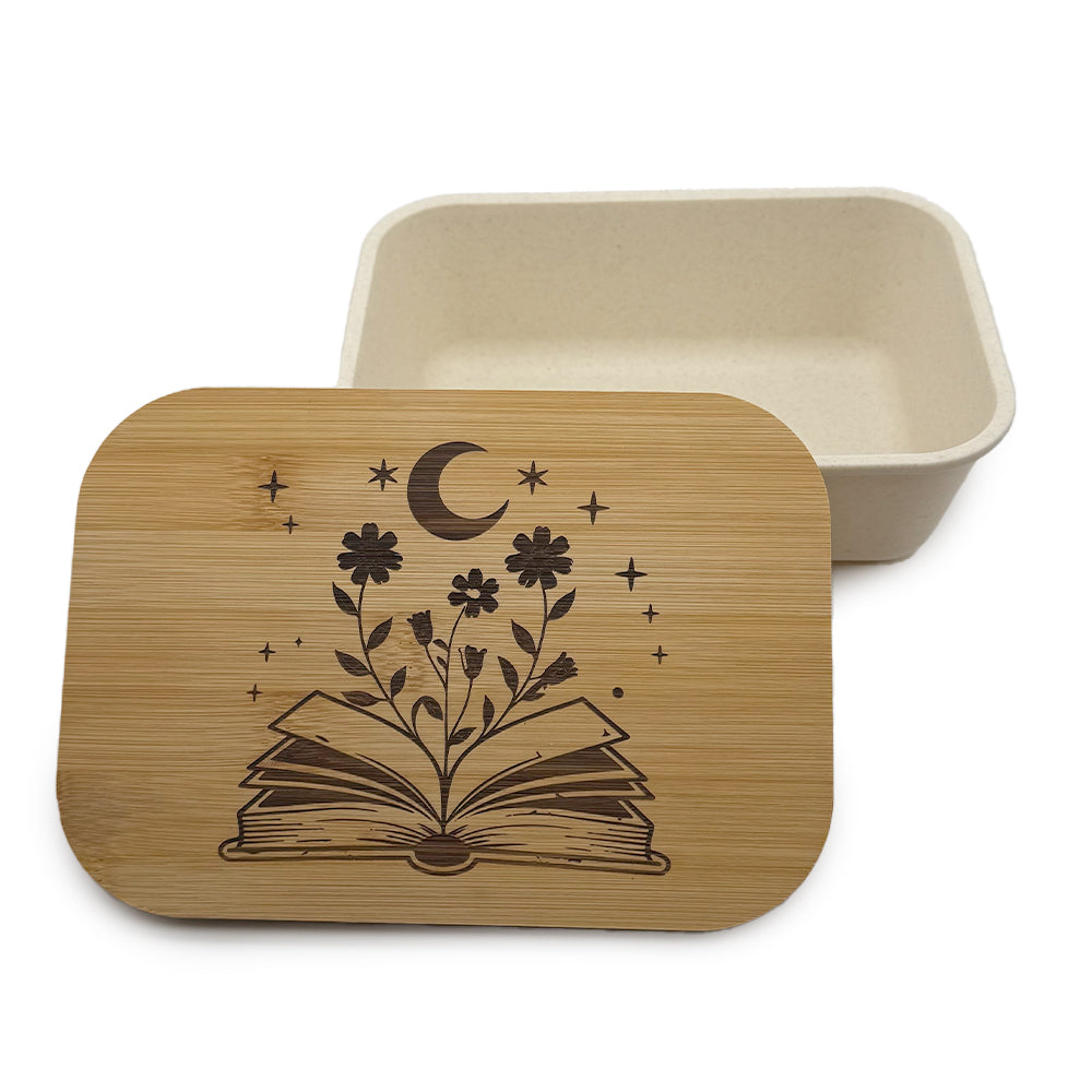 Lunchbox »Read Books in Magic« Weiß