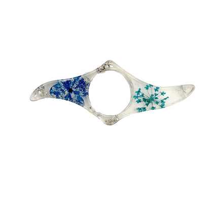 Buchhalter Blaue Blümchen