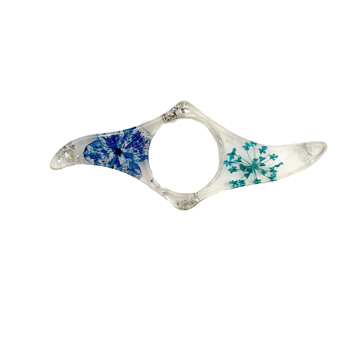Buchhalter Blaue Blümchen