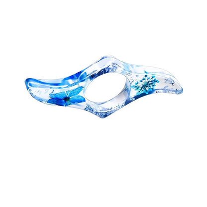 Buchhalter Blaue Blümchen