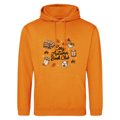 Hoodie »Cosy Autumn Book Club« Pumpkin Orange