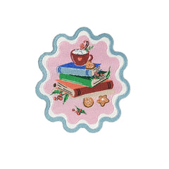 Gewebtes Bügelpatch Winterzeit