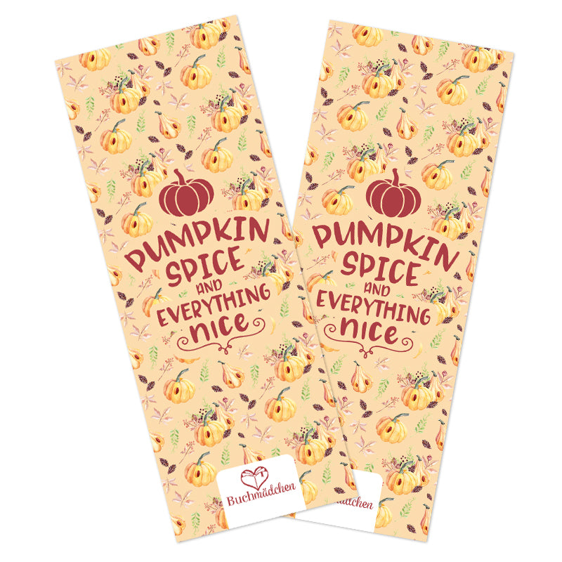 Lesezeichen »Pumpkin Spice«
