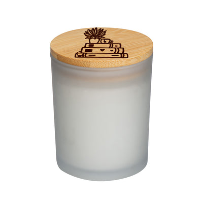 Buchkerze Plant and Books