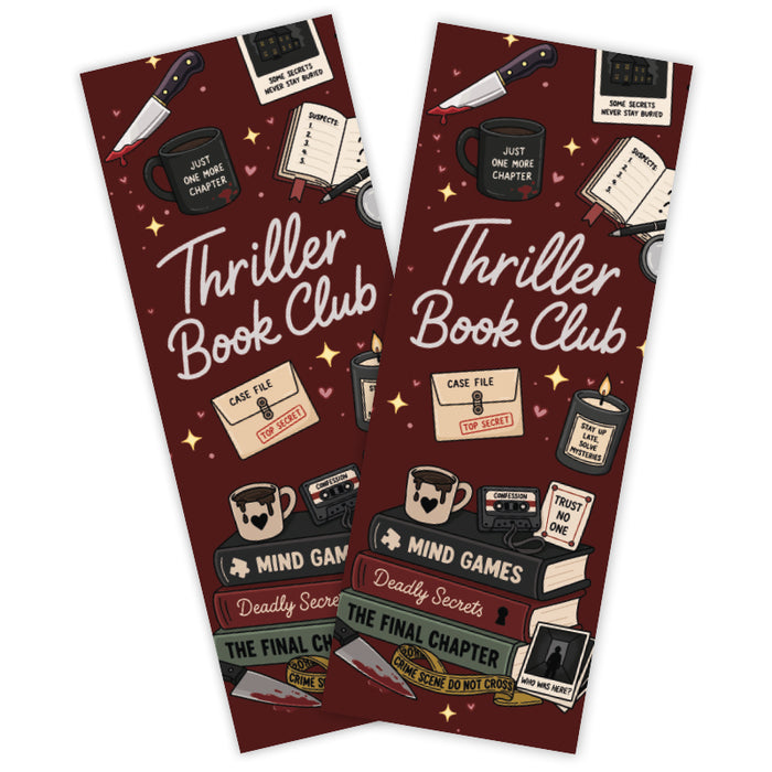 Lesezeichen »Thriller Book Club«