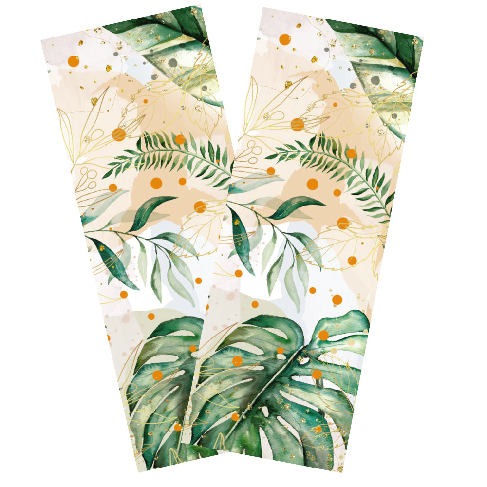 Lesezeichen »floral grün«