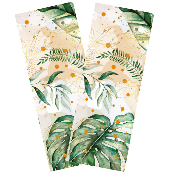 Lesezeichen »floral grün«