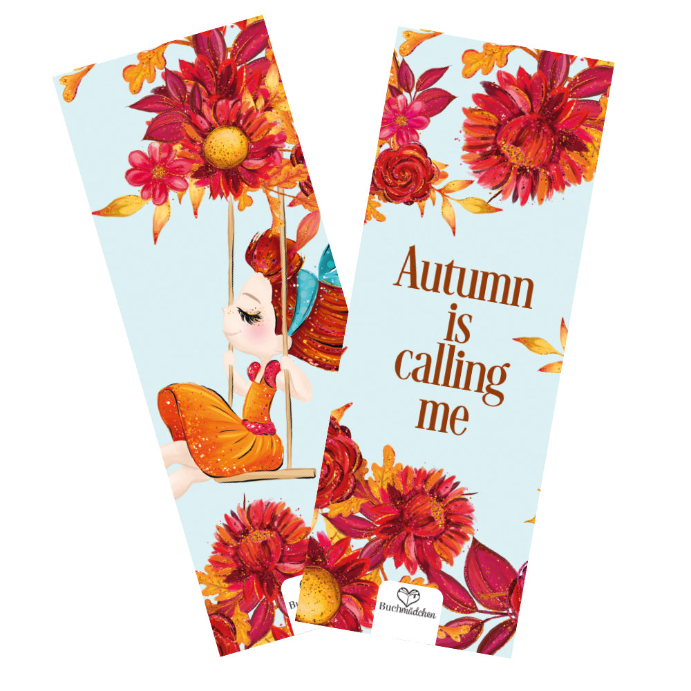 Lesezeichen »Autumn is calling me«