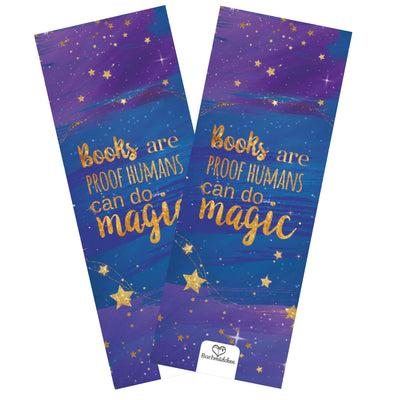 Lesezeichen »Books are proof«